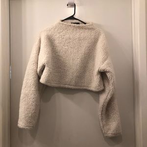 F21 Cropped Sweater